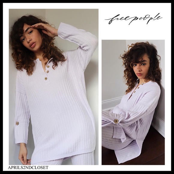 FREE PEOPLE BOHO TUNIC PULLOVER TEE TOP A3C - Picture 10 of 16